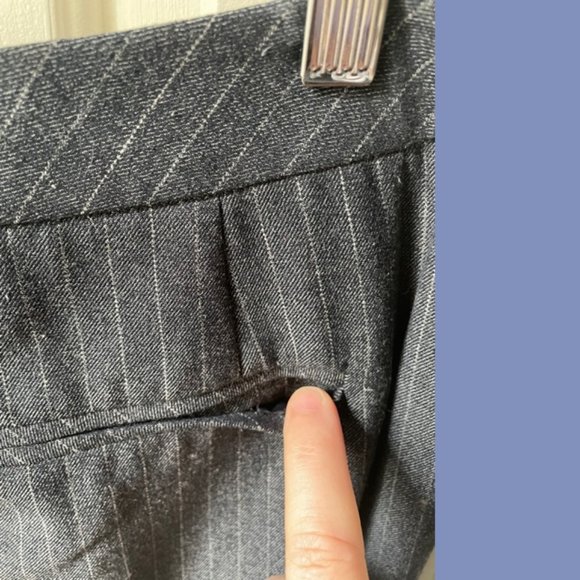 Signature by Larry Levine Charcoal Pinstriped Suit - Picture 11 of 14